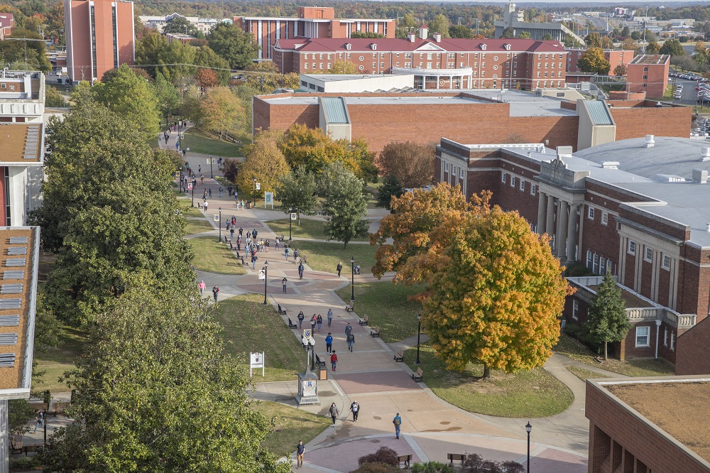 Ӱֱ State Campus overhead view